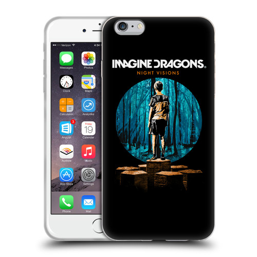 Imagine Dragons Key Art Night Visions Painted Soft Gel Case for Apple iPhone 6 Plus / iPhone 6s Plus