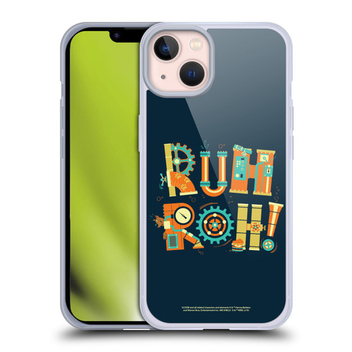 Scoob! Scooby-Doo Movie Graphics Ruh Boh Soft Gel Case for Apple iPhone 13