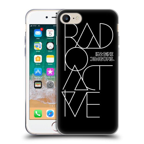 Imagine Dragons Key Art Radioactive Soft Gel Case for Apple iPhone 7 / 8 / SE 2020 & 2022