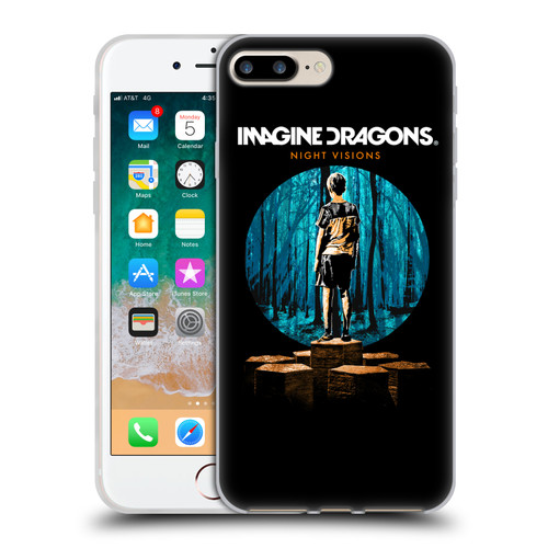 Imagine Dragons Key Art Night Visions Painted Soft Gel Case for Apple iPhone 7 Plus / iPhone 8 Plus