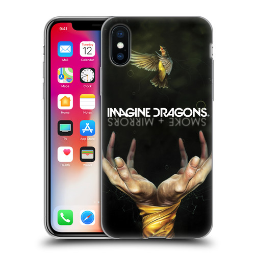 Imagine Dragons Key Art Smoke And Mirrors Soft Gel Case for Apple iPhone X / iPhone XS