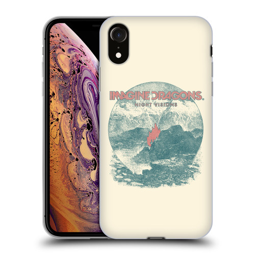 Imagine Dragons Key Art Flame Night Visions Soft Gel Case for Apple iPhone XR