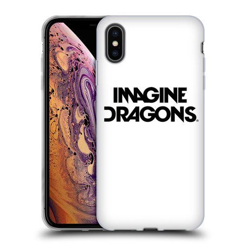 Imagine Dragons Key Art Logo Soft Gel Case for Apple iPhone XS Max