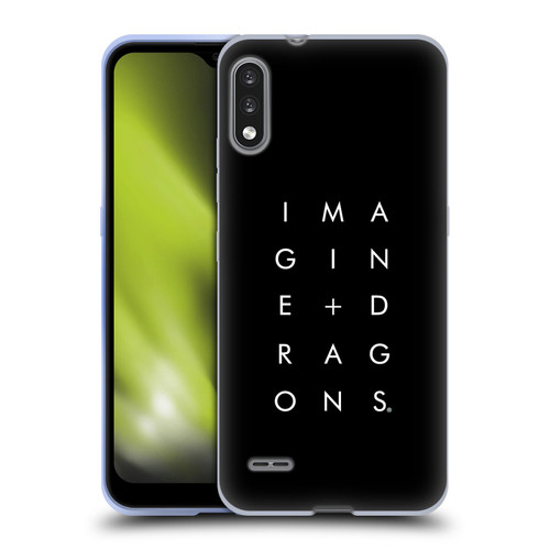 Imagine Dragons Key Art Stacked Logo Soft Gel Case for LG K22