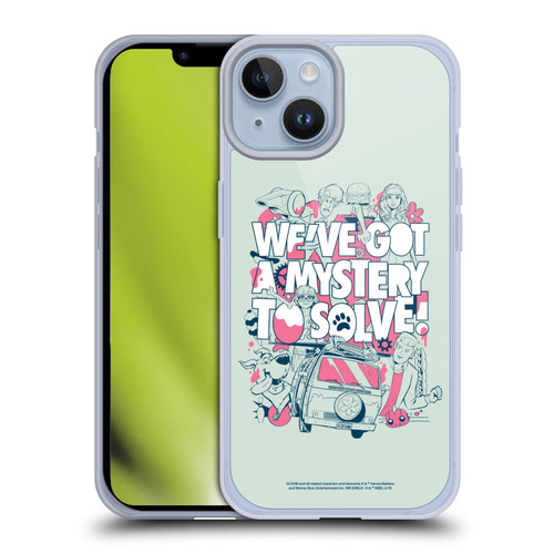 Scoob! Scooby-Doo Movie Graphics Mystery Soft Gel Case for Apple iPhone 14