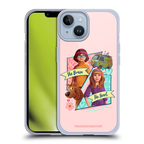 Scoob! Scooby-Doo Movie Graphics Scooby, Daphne, And Velma Soft Gel Case for Apple iPhone 14