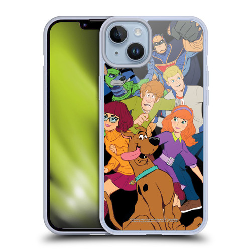 Scoob! Scooby-Doo Movie Graphics The Gang Soft Gel Case for Apple iPhone 14 Plus