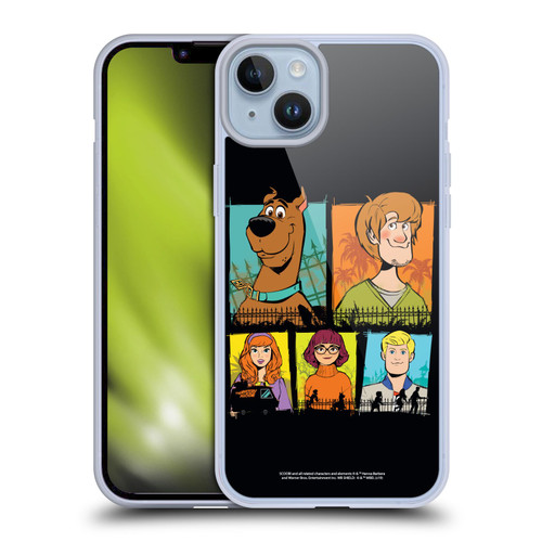 Scoob! Scooby-Doo Movie Graphics Mystery Inc. Gang Soft Gel Case for Apple iPhone 14 Plus