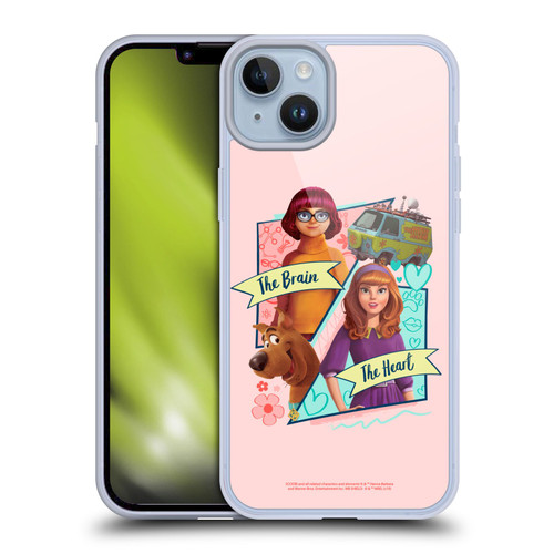 Scoob! Scooby-Doo Movie Graphics Scooby, Daphne, And Velma Soft Gel Case for Apple iPhone 14 Plus