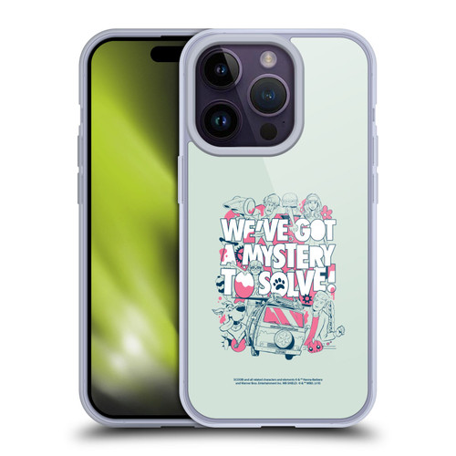 Scoob! Scooby-Doo Movie Graphics Mystery Soft Gel Case for Apple iPhone 14 Pro