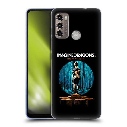 Imagine Dragons Key Art Night Visions Painted Soft Gel Case for Motorola Moto G60 / Moto G40 Fusion