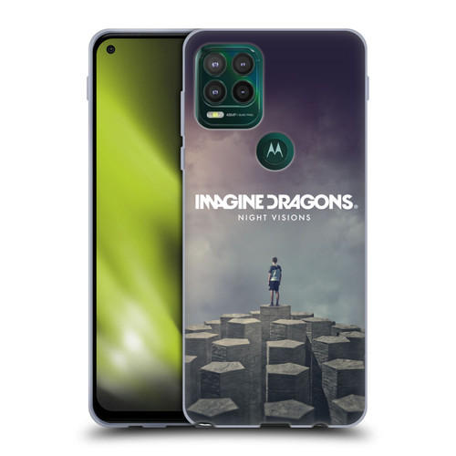 Imagine Dragons Key Art Night Visions Album Cover Soft Gel Case for Motorola Moto G Stylus 5G 2021
