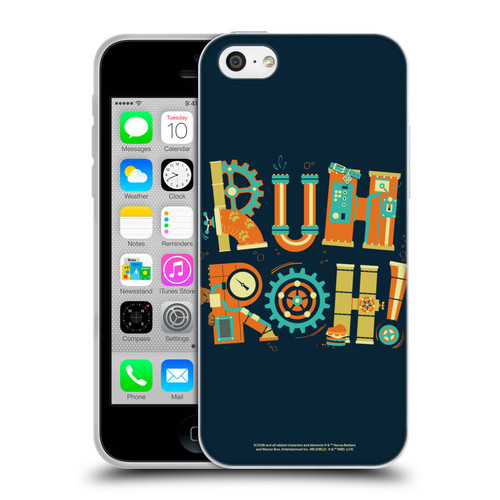 Scoob! Scooby-Doo Movie Graphics Ruh Boh Soft Gel Case for Apple iPhone 5c