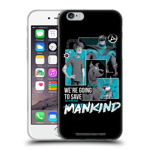 Scoob! Scooby-Doo Movie Graphics Save Mankind Soft Gel Case for Apple iPhone 6 / iPhone 6s