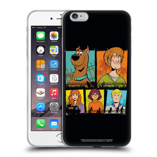 Scoob! Scooby-Doo Movie Graphics Mystery Inc. Gang Soft Gel Case for Apple iPhone 6 Plus / iPhone 6s Plus