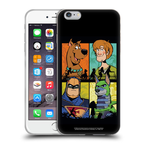 Scoob! Scooby-Doo Movie Graphics Scoob And Falcon Force Soft Gel Case for Apple iPhone 6 Plus / iPhone 6s Plus