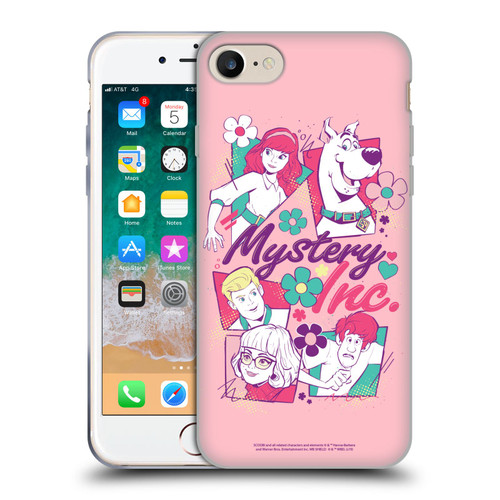 Scoob! Scooby-Doo Movie Graphics Pop Art Soft Gel Case for Apple iPhone 7 / 8 / SE 2020 & 2022