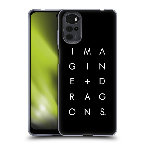 Imagine Dragons Key Art Stacked Logo Soft Gel Case for Motorola Moto G22