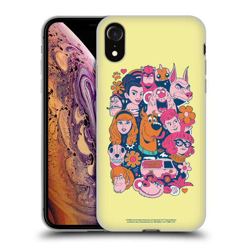 Scoob! Scooby-Doo Movie Graphics Retro Soft Gel Case for Apple iPhone XR