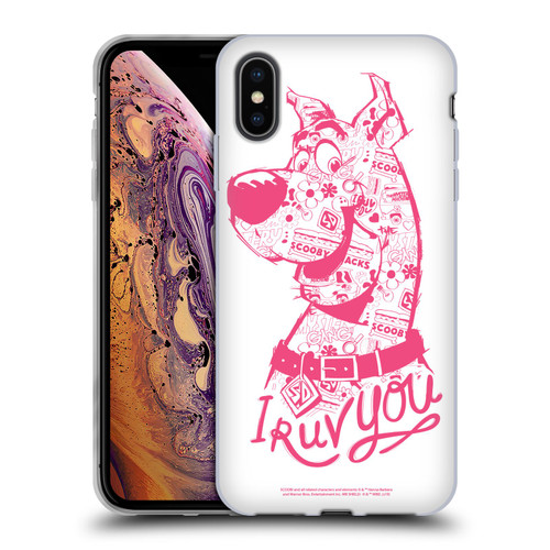 Scoob! Scooby-Doo Movie Graphics Scooby Soft Gel Case for Apple iPhone XS Max