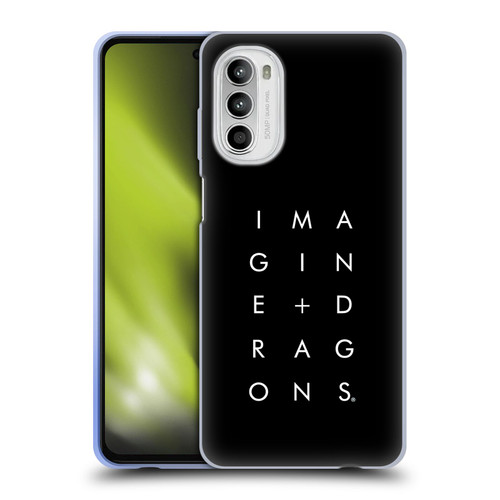 Imagine Dragons Key Art Stacked Logo Soft Gel Case for Motorola Moto G52