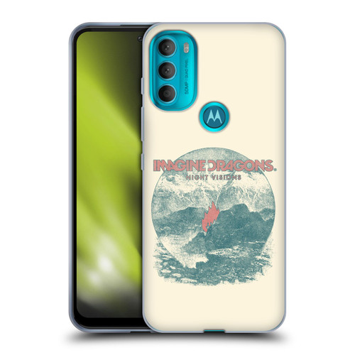Imagine Dragons Key Art Flame Night Visions Soft Gel Case for Motorola Moto G71 5G