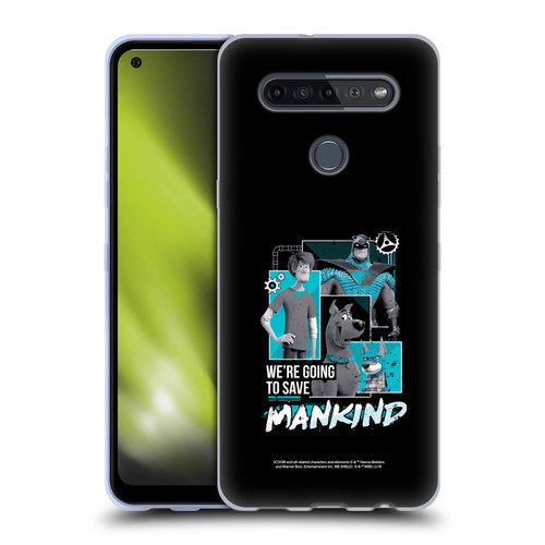 Scoob! Scooby-Doo Movie Graphics Save Mankind Soft Gel Case for LG K51S