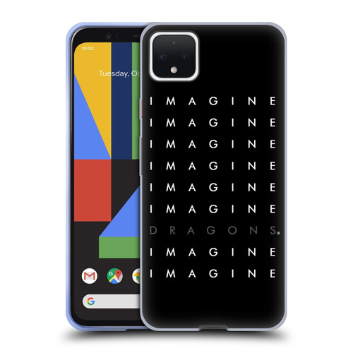 Imagine Dragons Key Art Logo Repeat Soft Gel Case for Google Pixel 4 XL