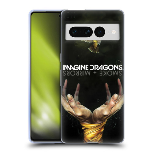 Imagine Dragons Key Art Smoke And Mirrors Soft Gel Case for Google Pixel 7 Pro