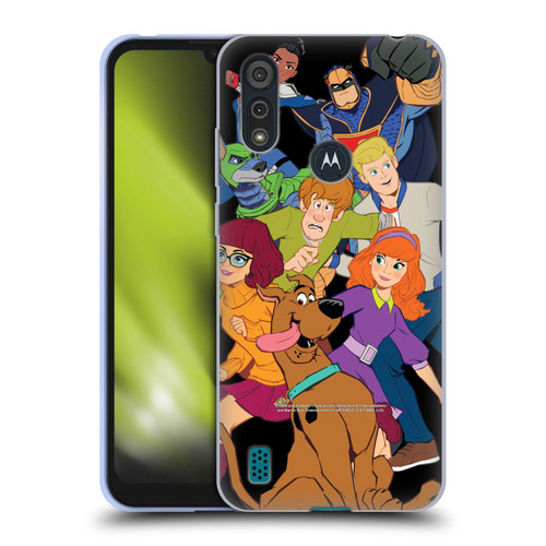 Scoob! Scooby-Doo Movie Graphics The Gang Soft Gel Case for Motorola Moto E6s (2020)