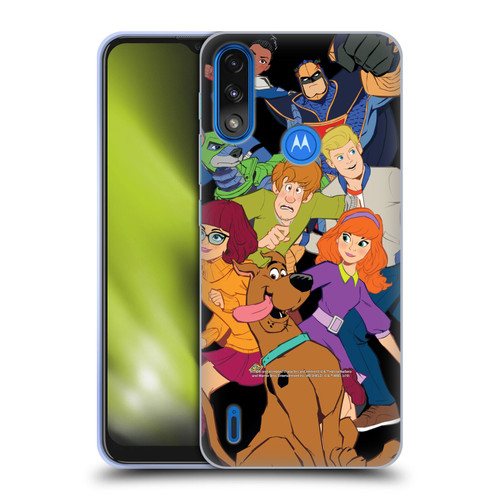 Scoob! Scooby-Doo Movie Graphics The Gang Soft Gel Case for Motorola Moto E7 Power / Moto E7i Power