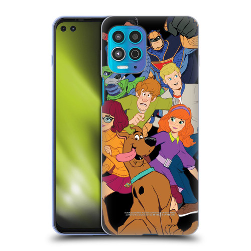 Scoob! Scooby-Doo Movie Graphics The Gang Soft Gel Case for Motorola Moto G100