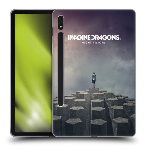 Imagine Dragons Key Art Night Visions Album Cover Soft Gel Case for Samsung Galaxy Tab S8