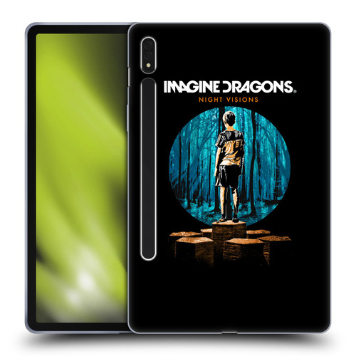 Imagine Dragons Key Art Night Visions Painted Soft Gel Case for Samsung Galaxy Tab S8