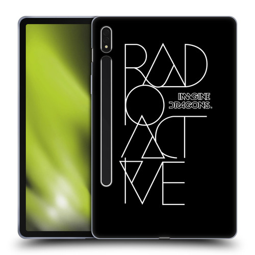 Imagine Dragons Key Art Radioactive Soft Gel Case for Samsung Galaxy Tab S8