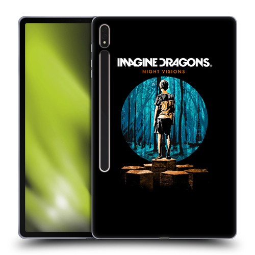 Imagine Dragons Key Art Night Visions Painted Soft Gel Case for Samsung Galaxy Tab S8 Plus