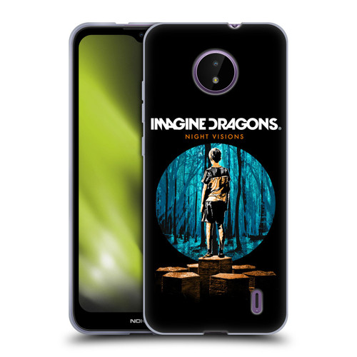 Imagine Dragons Key Art Night Visions Painted Soft Gel Case for Nokia C10 / C20