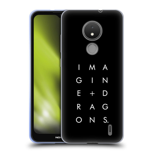 Imagine Dragons Key Art Stacked Logo Soft Gel Case for Nokia C21