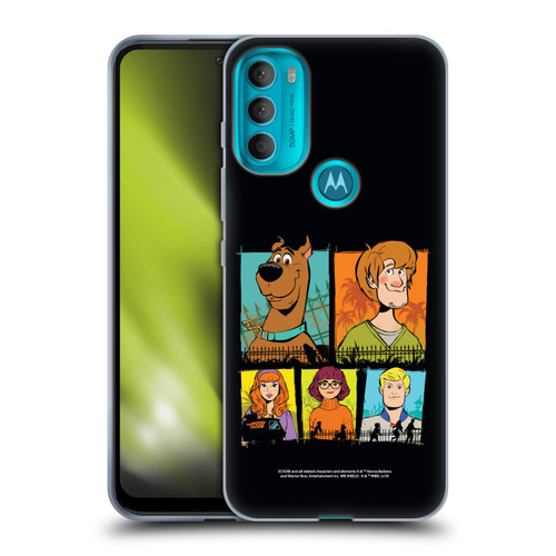 Scoob! Scooby-Doo Movie Graphics Mystery Inc. Gang Soft Gel Case for Motorola Moto G71 5G
