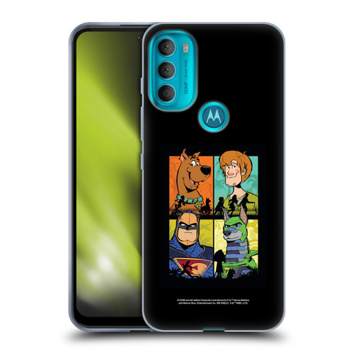 Scoob! Scooby-Doo Movie Graphics Scoob And Falcon Force Soft Gel Case for Motorola Moto G71 5G
