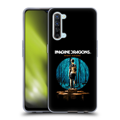 Imagine Dragons Key Art Night Visions Painted Soft Gel Case for OPPO Find X2 Lite 5G