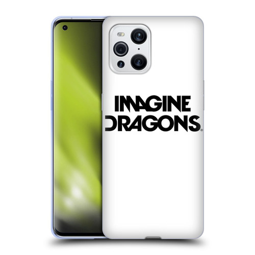 Imagine Dragons Key Art Logo Soft Gel Case for OPPO Find X3 / Pro