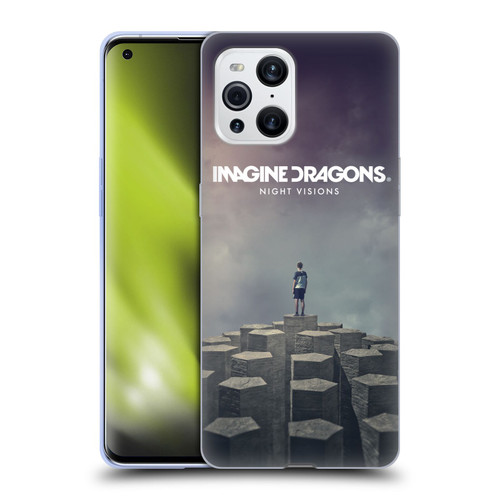Imagine Dragons Key Art Night Visions Album Cover Soft Gel Case for OPPO Find X3 / Pro