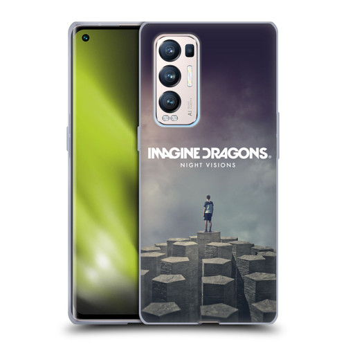 Imagine Dragons Key Art Night Visions Album Cover Soft Gel Case for OPPO Find X3 Neo / Reno5 Pro+ 5G