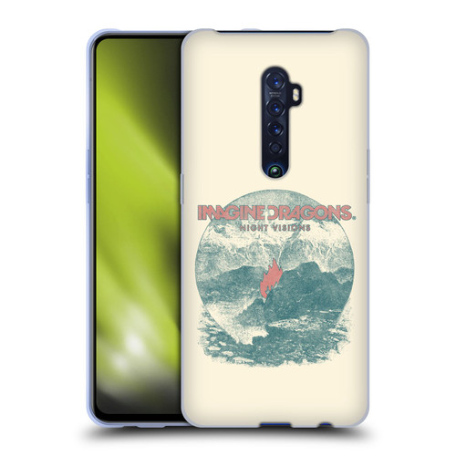 Imagine Dragons Key Art Flame Night Visions Soft Gel Case for OPPO Reno 2