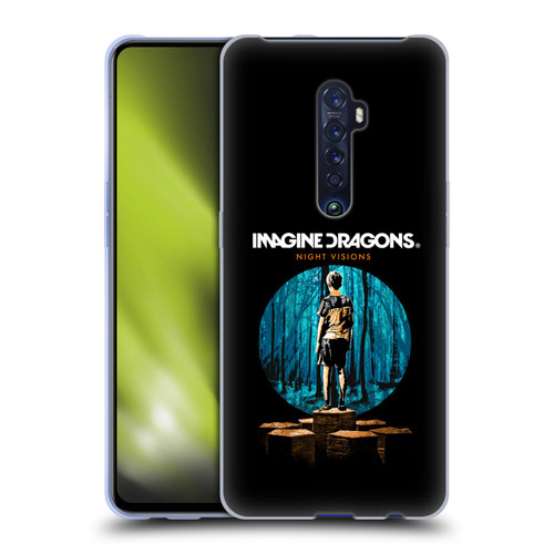 Imagine Dragons Key Art Night Visions Painted Soft Gel Case for OPPO Reno 2