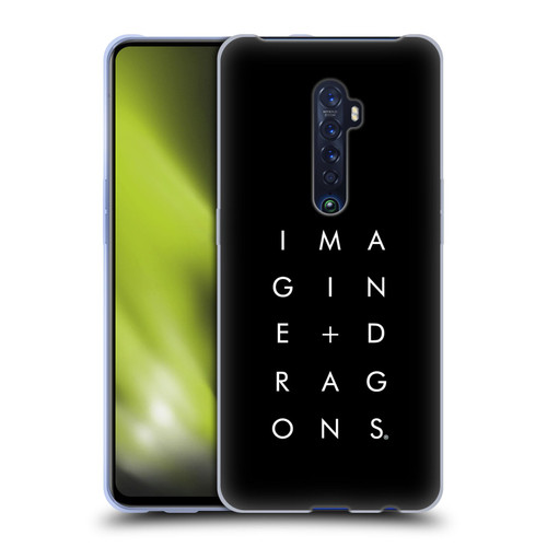 Imagine Dragons Key Art Stacked Logo Soft Gel Case for OPPO Reno 2