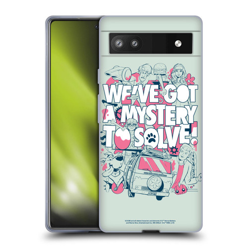 Scoob! Scooby-Doo Movie Graphics Mystery Soft Gel Case for Google Pixel 6a