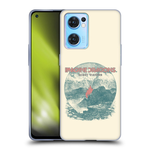Imagine Dragons Key Art Flame Night Visions Soft Gel Case for OPPO Reno7 5G / Find X5 Lite