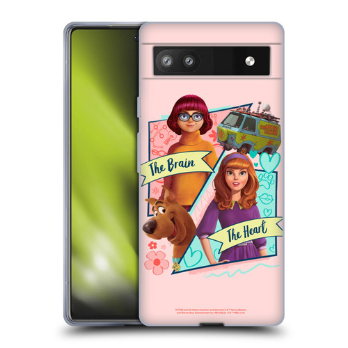 Scoob! Scooby-Doo Movie Graphics Scooby, Daphne, And Velma Soft Gel Case for Google Pixel 6a